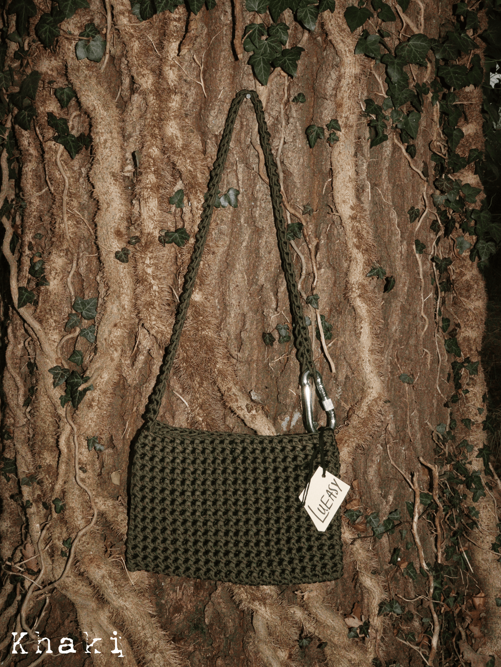 LUEASY Paracord Crochet Bag