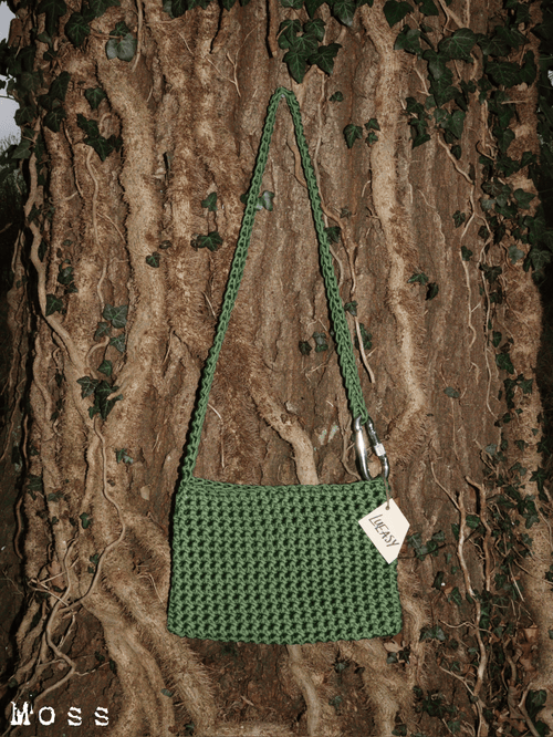 LUEASY Paracord Crochet Bag